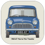Morris Mini Traveller (Wood) 1960-67 Coaster 1